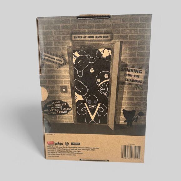 Fuggler FuggGlow Munch / Sasquoosh Glow In The Dark Edition Plush ZURU Set Of 2 - Picture 7 of 7